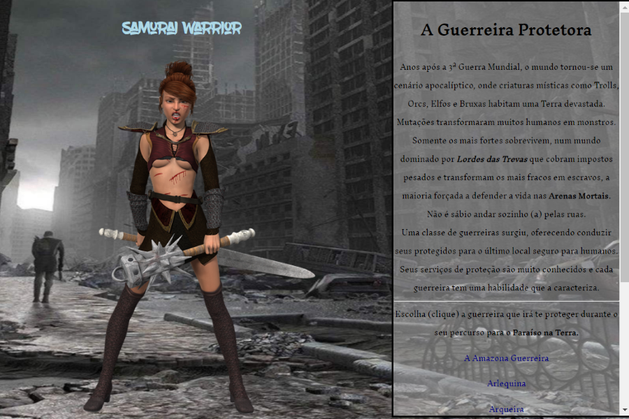 Exercício - Guerreiras